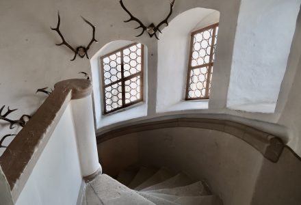 Burg Falkenstein Treppenaufgang