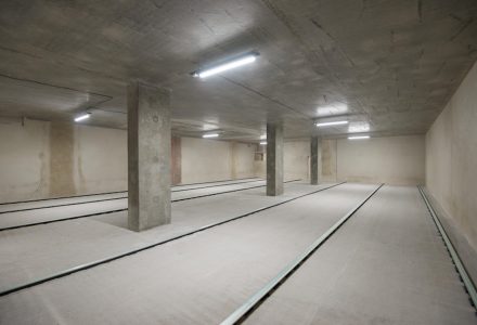 Räume im neuen Tiefdepot