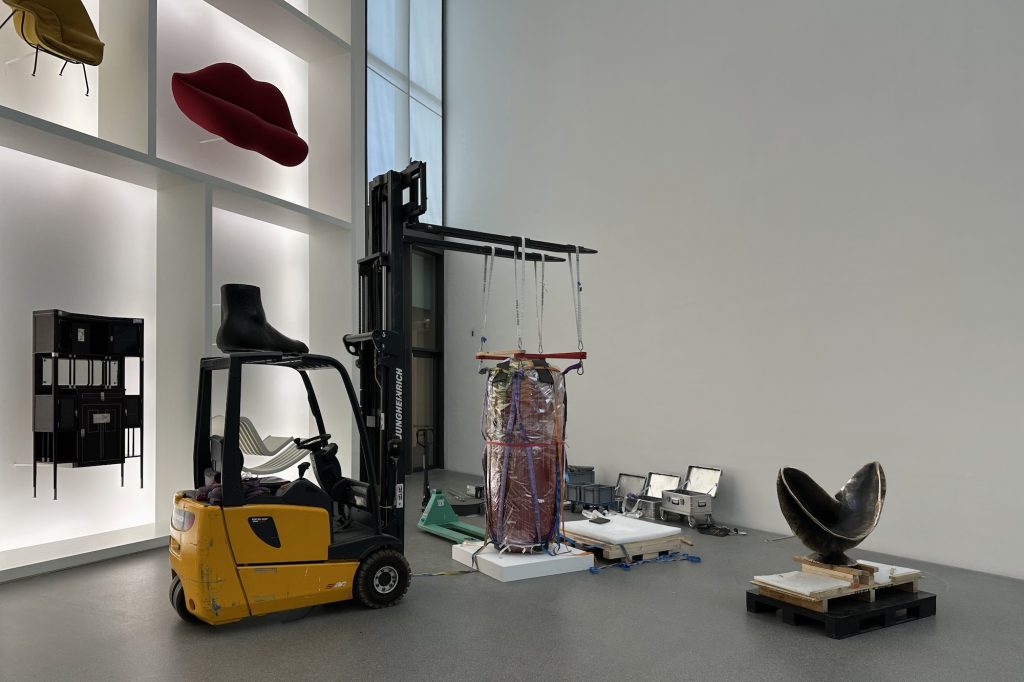 Objektaufbau Die Neue Sammlung